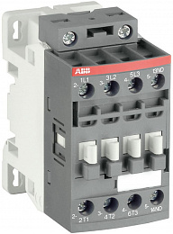 AF16-40-00-14 Контактор 4-х полюсный 16А с катушкой управления 250-500B AC/DC ABB. Вид 1
