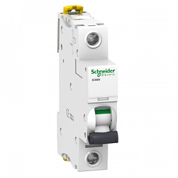 iC60N 1P 2А Автоматический выключатель 1-полюсный, 2А, 6кА (хар-ка C) Schneider Electric. Вид 1