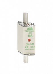 Предохранитель OFAF000aM2 2A тип аМ размер000, до 500В ABB. Вид 1