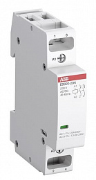 ESB20-02N-04 Контактор модульный (20А АС-1, 2НЗ), 110В AC/DC ABB. Вид 1