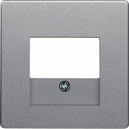 Накладка для розетки TAE (алюминиевый, бархатный лак) Q.1/Q.3 Berker. Вид 1