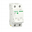 Автоматический выключатель 2-полюсный (АВ) С 10А 6кA Schneider Electric. Вид 1.