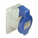 Розетка панельная, прямая, 16A, 2P+E, IP67 Schneider Electric
