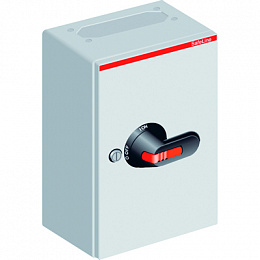 OTL100B3B Рубильник в боксе до 100A 3-полюсный, нет фланец B ABB. Вид 1