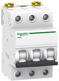 iK60N 3P 13А Автоматический выключатель 3-полюсный, 13А, 6кА (хар-ка C) Schneider Electric. Вид 1