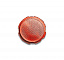 1557-12 Линза красная для светового сигнализатора 2061/2661 U, серия alpha nea, цвет ABB. Вид 1.