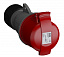 Розетка кабельная easy&safe 416ec3,16а,3p+n+e,ip44,3ч ABB. Вид 1.