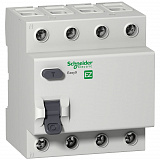 Блок утечки тока 4-полюсный, 25A, 30mA, тип АC (УЗО) EASY 9 Schneider Electric