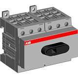 OT63F6 Рубильник 6-полюсный 63А (без ручки) на DIN-рейку или монтажную плату ABB
