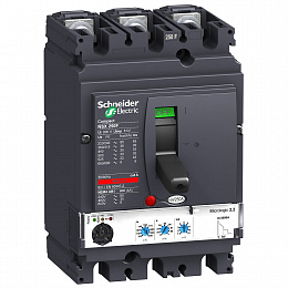 431770 NSX250F MIC. 2.2 3P 250А Электронный 3-пол. автомат 250А, 36kA  Schneider Electric. Вид 1