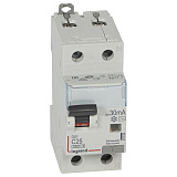 DX3 Дифф. автомат 1P+N, 25A, 30mA, тип АC, 6-10kA (хар-ка C) Legrand