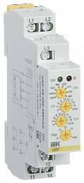 Реле фаз ORF 06, 3 фазы 220-460В AC IEK. Вид 1