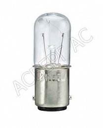 Лампа накаливания 24В 7Вт под патрон BA15d Schneider Electric. Вид 1