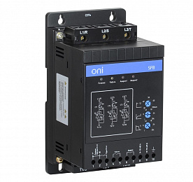Устройство плавного пуска 3-х полюсный 3,7кВт, 7,5A, 380В, Uупр 110-220В Modbus ONI. Вид 1