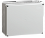 КМ41272 Коробка распаячная для о/п 240х195х90 мм IP55 (RAL7035, кабельные вводы 5 шт) ИЭК. Вид 1.
