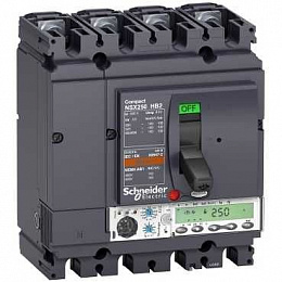 4п автом.выкл. mic6.2e 100a nsx100hb2 (100ка при 690b) Schneider Electric. Вид 1