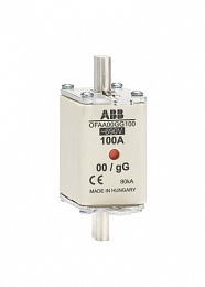 OFAA00GG80 Плавкая вставка 80А, размер 00, тип gG, 690В AC ABB. Вид 1