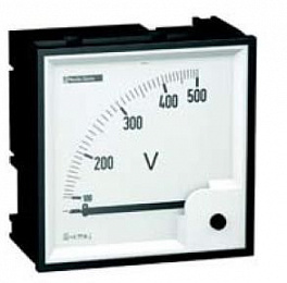 VLT Аналоговый вольтметр 72х72 0-500В Schneider Electric. Вид 1