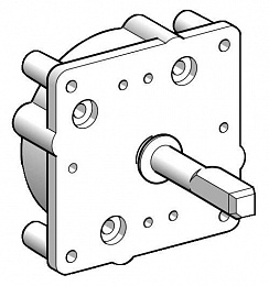 Монтажная плата Schneider Electric. Вид 1