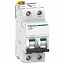 iC60L MA 2P 6.3A Автоматический выключатель 2-полюсный, 6.3A, 15кА (хар-ка MA) Schneider Electric. Вид 3.