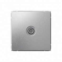 Розетка TV, проходная 4DB, механизм (алюминий) ARTGALLERY Systeme Electric. Вид 1