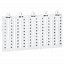 Маркировка горизонтальная 1-10  Legrand. Вид 1.