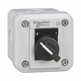 кнопочный пост в сборе, xale1345 Schneider Electric. Вид 1