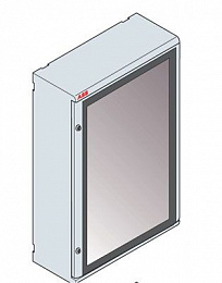GEMINI корпус шкафа IP66 прозр.дверь 400х335х210мм ВхШхГ(Размер1) ABB. Вид 1