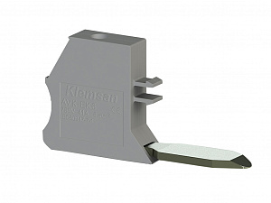 AVK-EK6 Дополнительная клемма 6мм² к клеммникам AVK 95-240 (серый) Klemsan. Вид 1