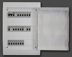 Щит квартирный-1 ОПТИМУМ (1-но комнатная, Schneider Electric) Асберг АС. Вид 1