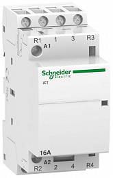 iCT Модульный контактор 16A 2НО+2НЗ 220В АС Schneider Electric. Вид 1