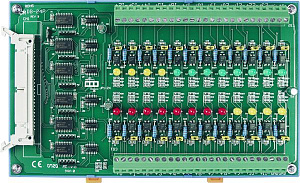 Выносная плата 24 дискретных входов AC/DC с изоляцией, совместима с Opto-22 ICP DAS. Вид 1