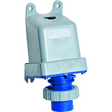 216 BS6W Вилка для монтажа на поверхность 16A, 2P+E, IP67 ABB