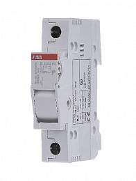 E91/32 Держатель предохранителей 1-полюсный 32А 10,3х38мм 690В AC/DC ABB. Вид 1