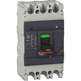 Термо-магнитный 3-х полюсый автомат 320А 36kA, подключ. под шину Schneider Electric. Вид 1