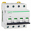 iC65N 4P 50А Автоматический выключатель 4-полюсный, 50А, 6кА (хар-ка C) Schneider Electric. Вид 1.