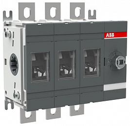 Рубильник OT200E12 до 200А 3-полюсный (без ручки управления) ABB. Вид 1