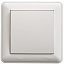 Переключатель1-клавишный 10АХ, IP44 (белый)(в сборе) Wessen 59 Systeme Electric. Вид 1.