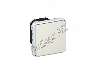 Кнопочный выключатель 1НО (белый) IP55 Plexo Legrand. Вид 1
