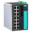 16-портовый управляемый коммутатор: 14х10/100 BaseT Ethernet, 2х100BaseFX, -40...+75С MOXA. Вид 1.