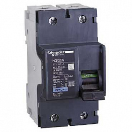 NG125N 2Р 40А Автоматический выключатель 2-полюсный, 40A, 25kA (хар-ка C) Schneider Electric. Вид 1