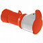 Розетка кабельная винт 16а 2P-E 280-415 IP44 Schneider Electric. Вид 1.
