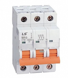 BKD Рубильник 3-полюсный, 40A, модульный LSis. Вид 1