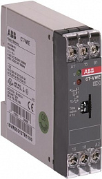 CT-VWE Реле времени (с проскальз. при замык.) 24B AC/DС, 220-240 В AC (временной диапазон 3с..300с.) 1ПК ABB. Вид 1