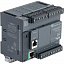 Компактный базовый блок m221-24io транзист источник ethernet Schneider Electric. Вид 1.