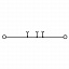 A2C 4 Проходная клемма, PUSH IN, 4 мм.кв, 800 V, 32 A, (Темно-бежевый) Weidmuller. Вид 2.