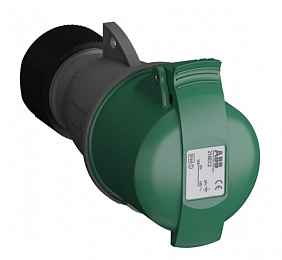 Розетка кабельная easy&safe 216ec2,16а,2p+e,ip44,2ч ABB. Вид 1