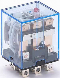 ПР102-3-10-024-AC Промежуточное реле 24B AC 3ПК (10А) DEKraft. Вид 1