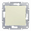 Переключатель 1-клавишный, IP44, сх. 6, 10а, 250В (бежевый) Sedna Schneider Electric. Вид 1.