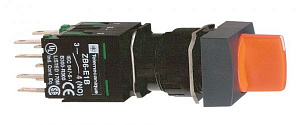 Переключатель 16мм 2 позиции квадр. xb6dd225b Schneider Electric. Вид 1